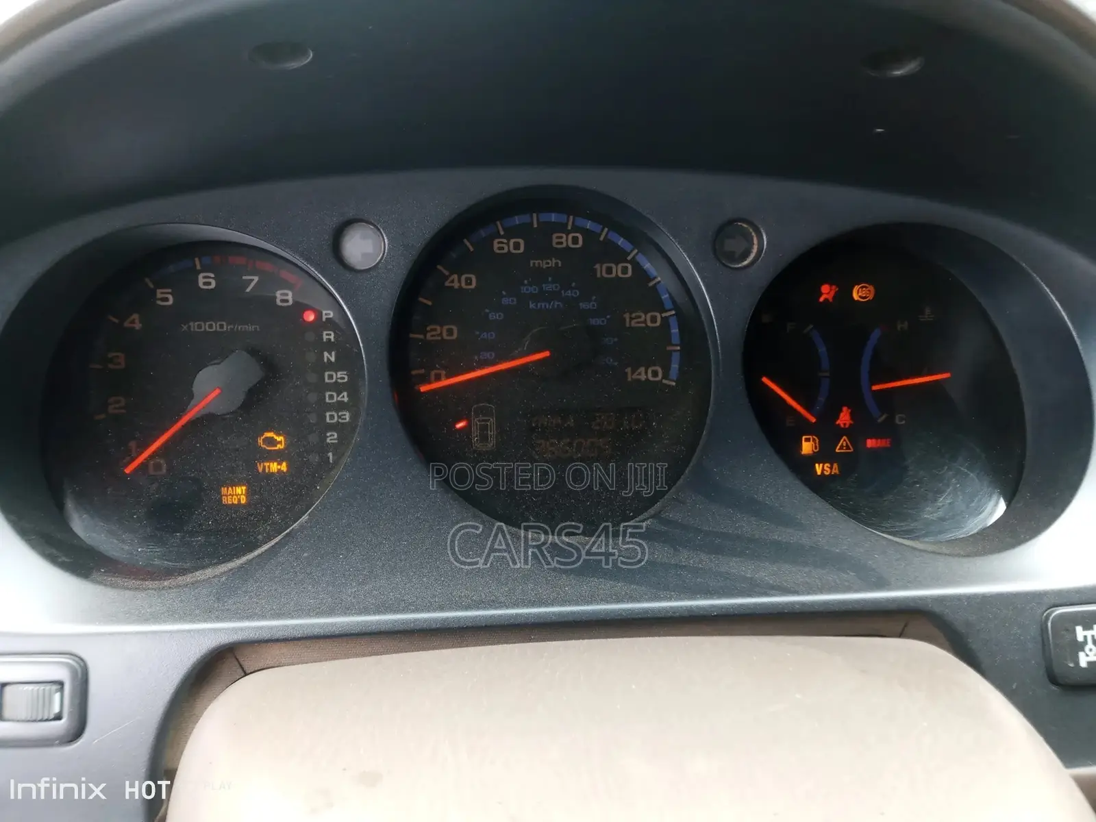 Acura MDX 2005 Red