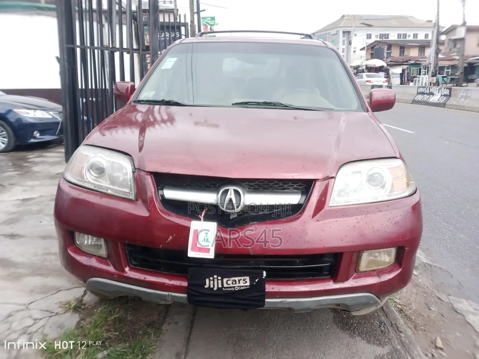 Acura MDX 2005 Red