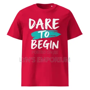 Classic Graphic T-Shirt - DARE TO BEGIN