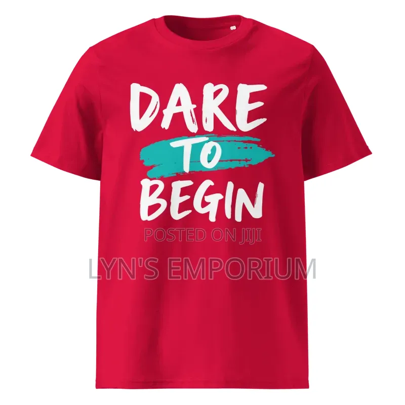 Classic Graphic T-Shirt - DARE TO BEGIN