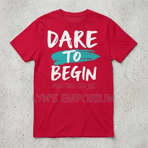 Classic Graphic T-Shirt - DARE TO BEGIN