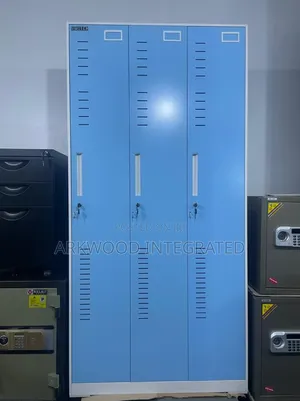 Metal Wardrobe 3 Doors