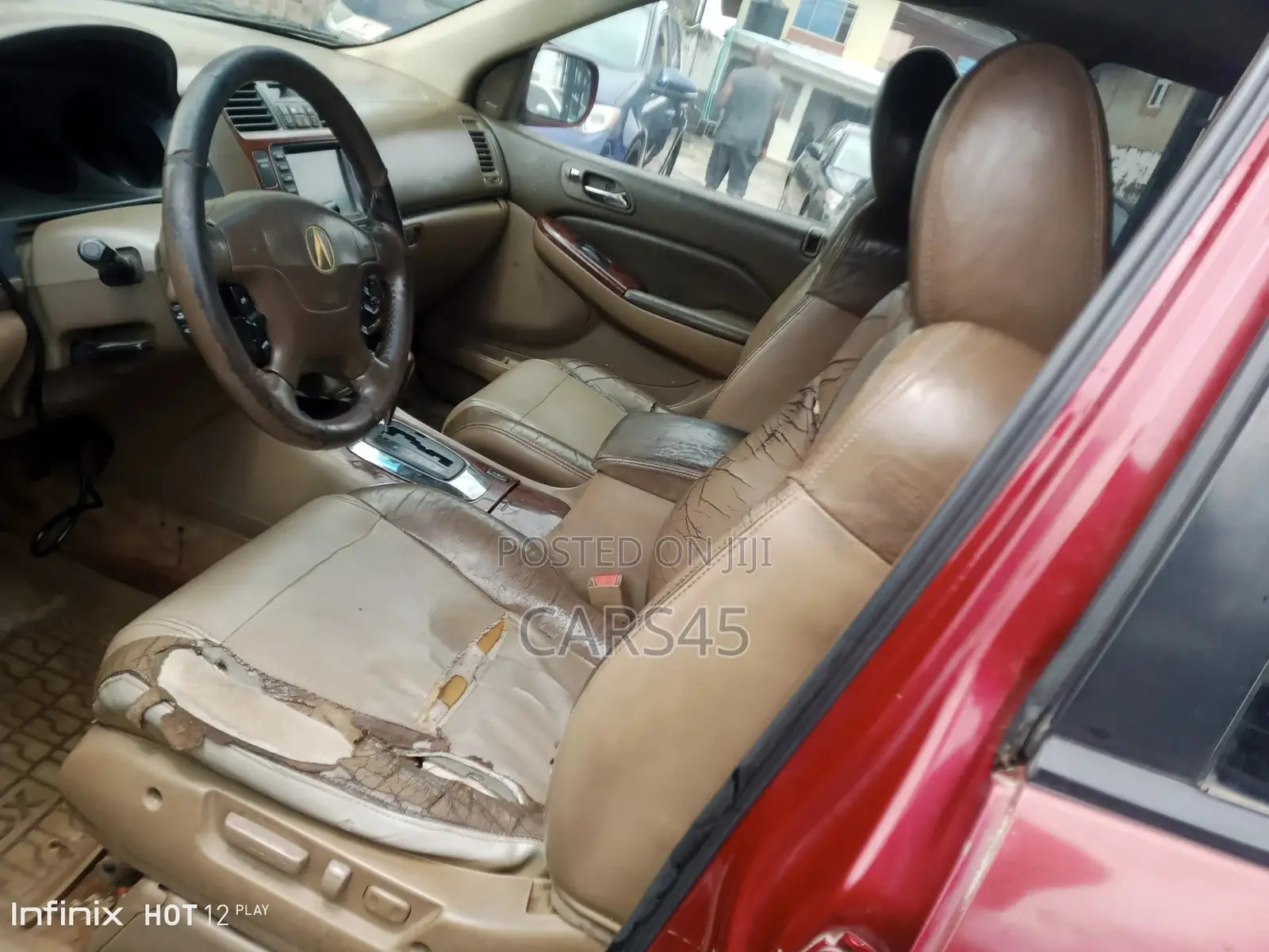 Acura MDX 2005 Red