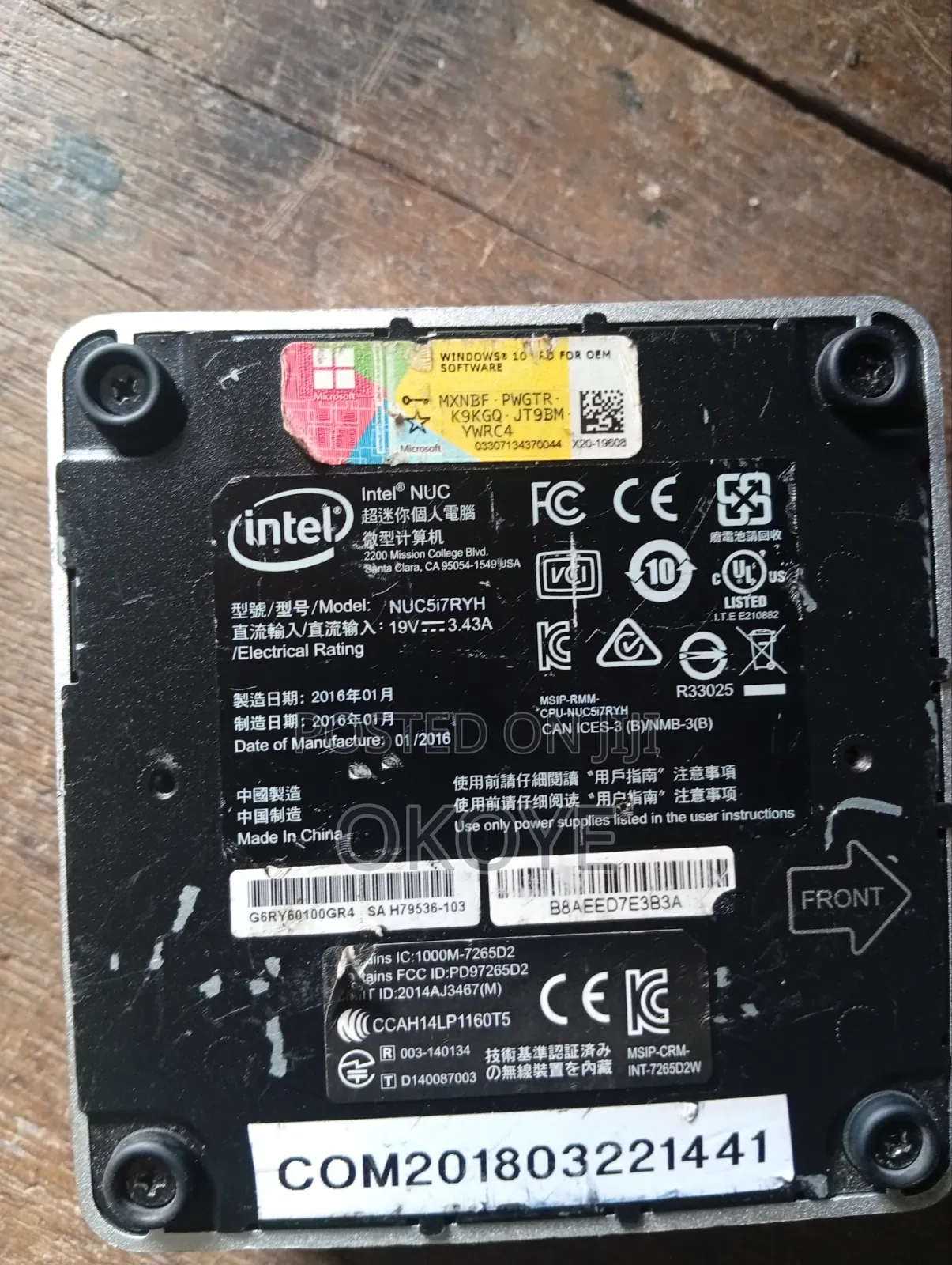 Desktop Computer 16GB Intel SSD 256GB