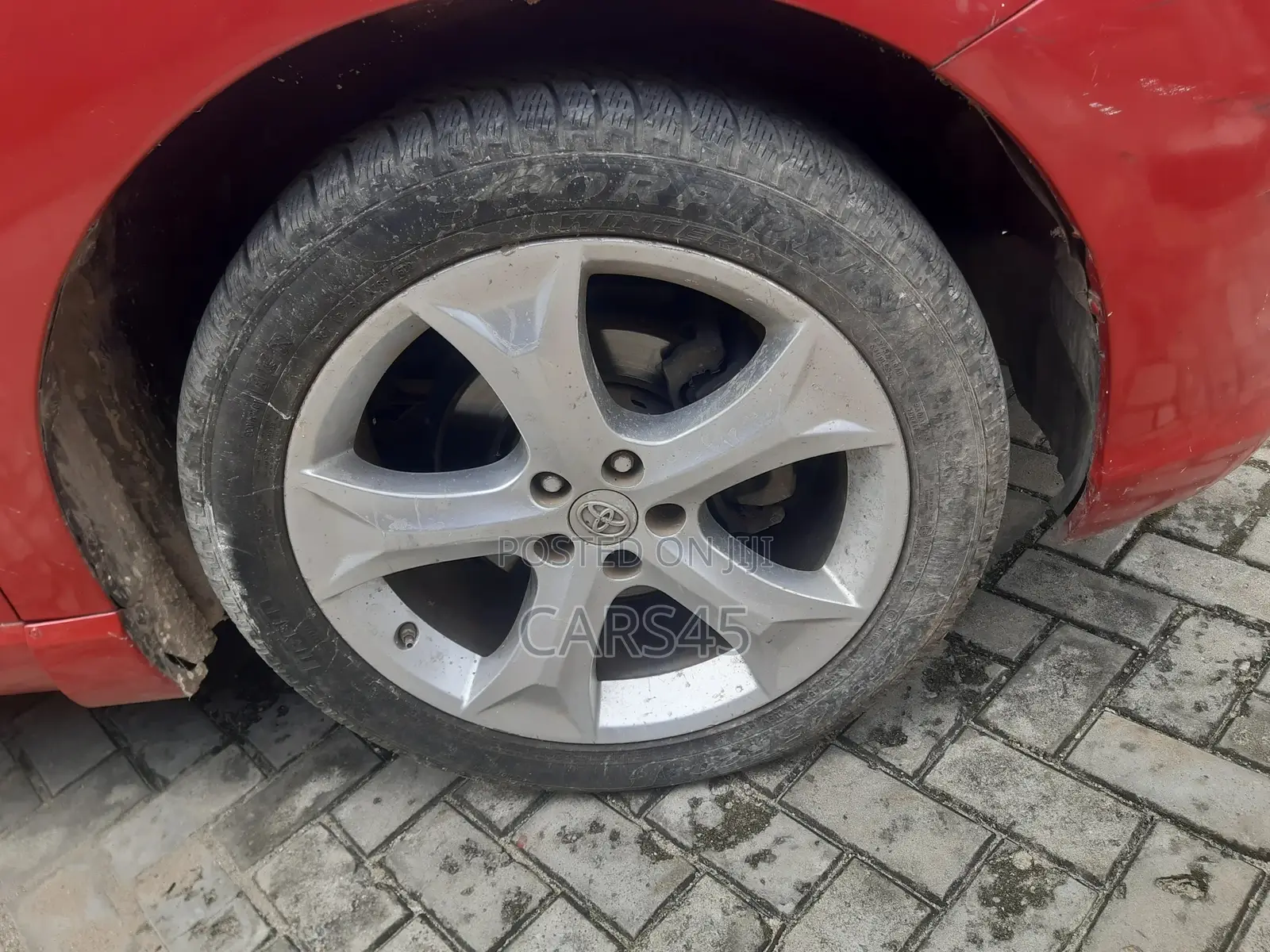 Toyota Venza 2010 Red