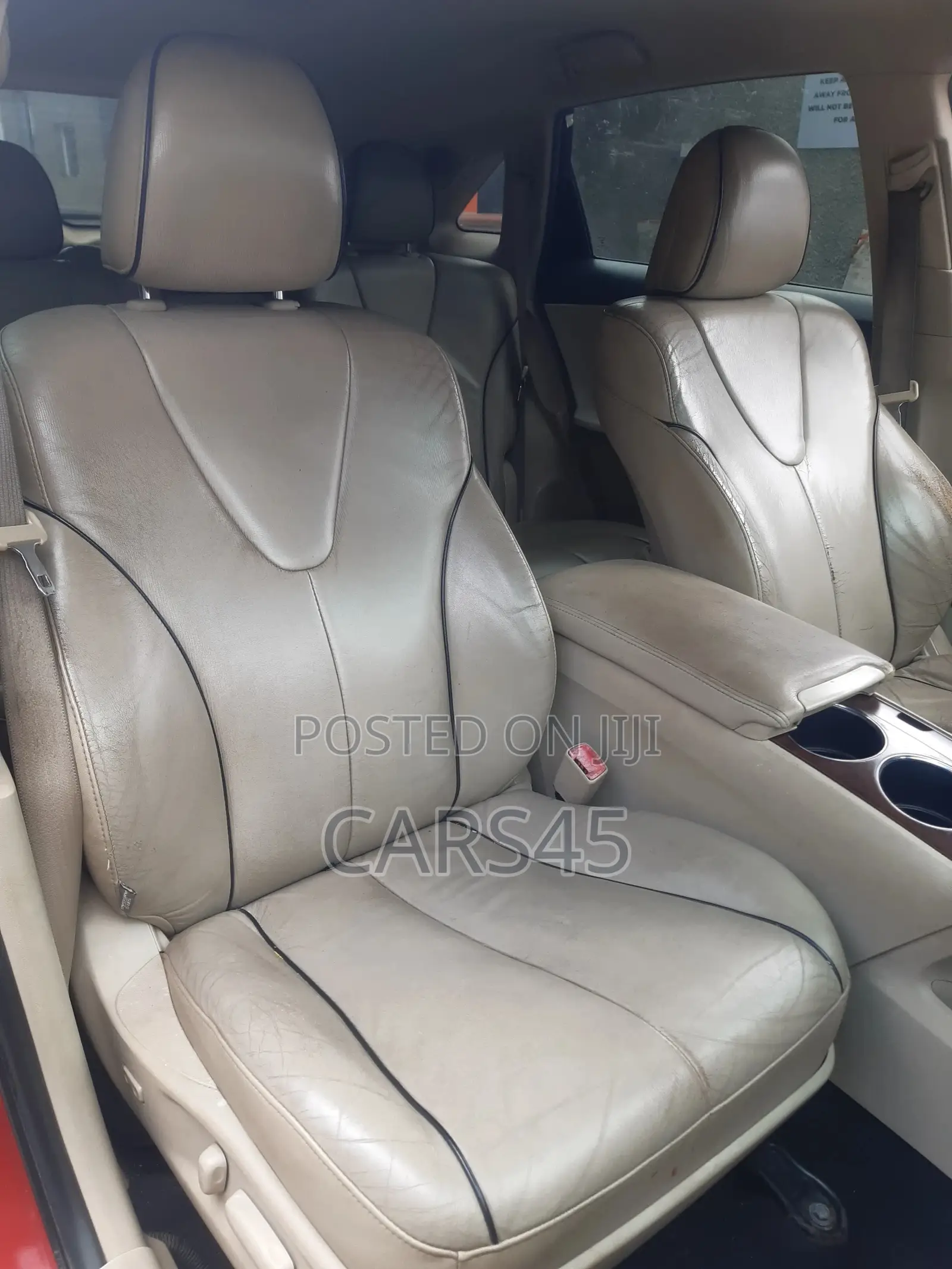 Toyota Venza 2010 Red
