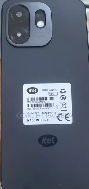 New Itel A100C 64 GB Black