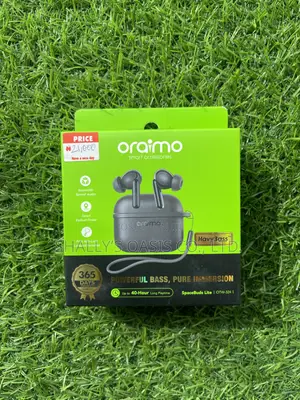 Oraimo Spacebuds Lite Otw-324 – Deep Bass Earbuds | Brand New