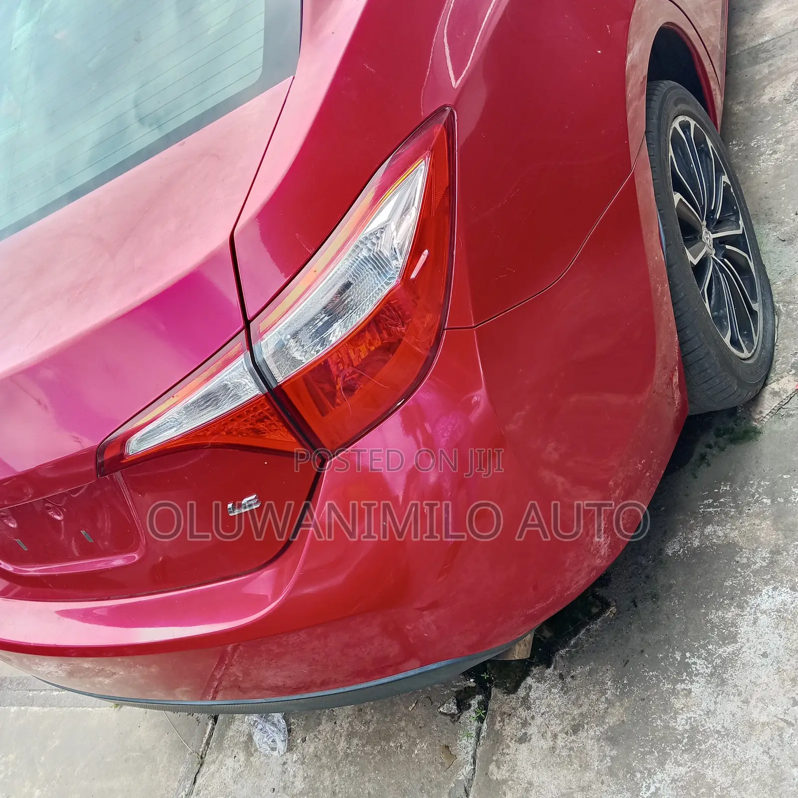 Toyota Corolla 2015 Red