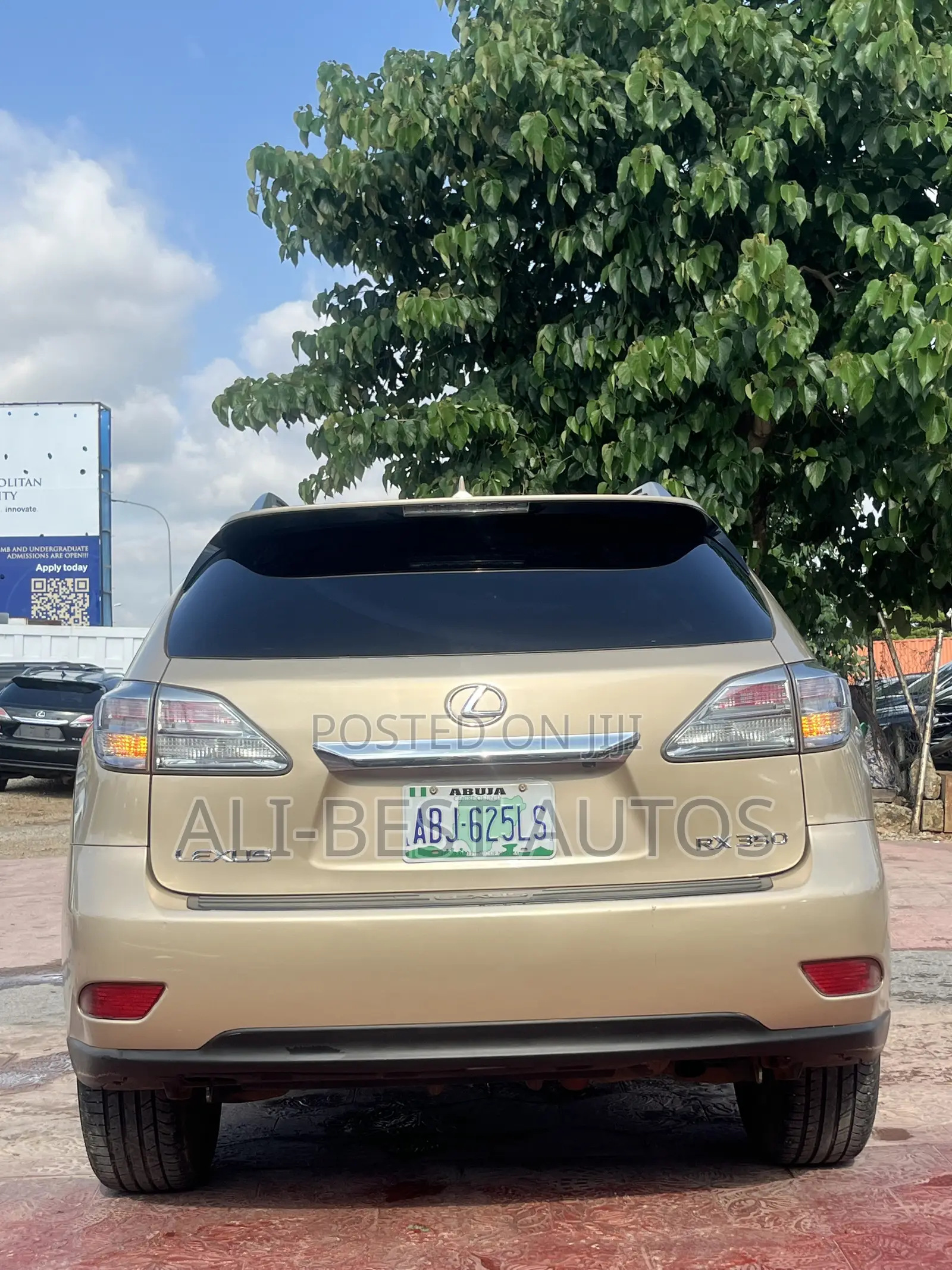 Lexus RX 2010 Gold