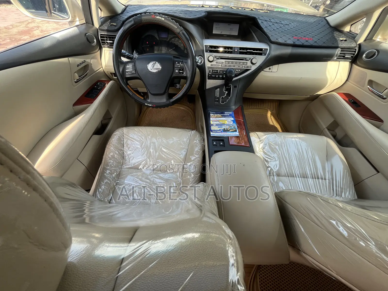 Lexus RX 2010 Gold