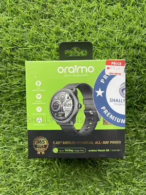 Original Oraimo Watch 5R Smartwatch – 1.43" AMOLED (Bluetooth Calling)