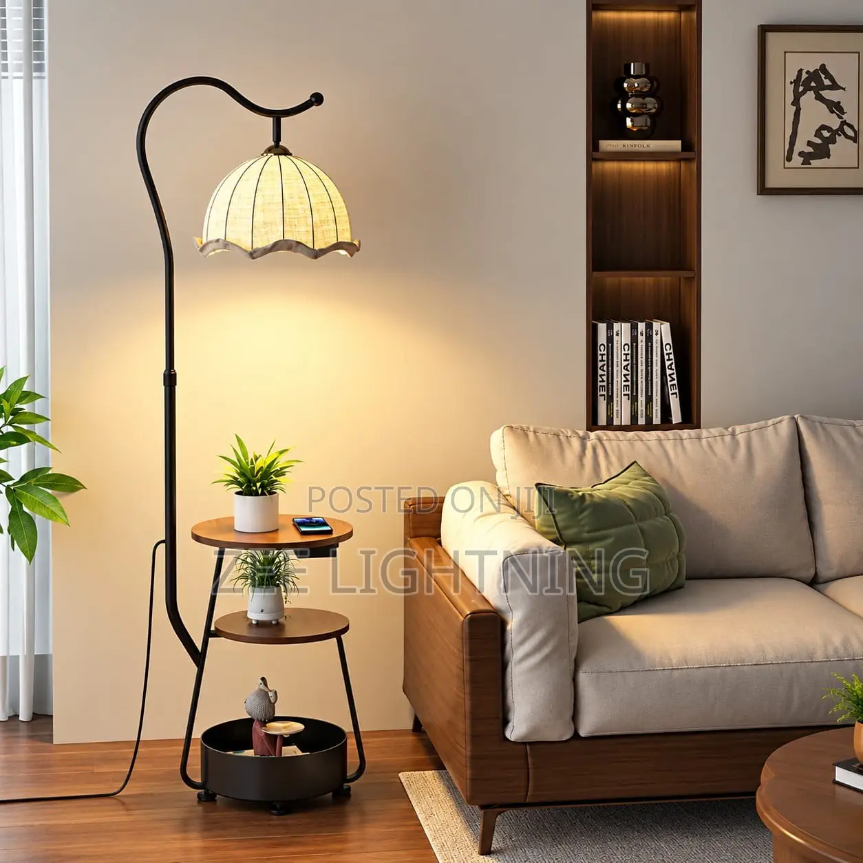 New Modern Wireless Charger Bedside Lamp