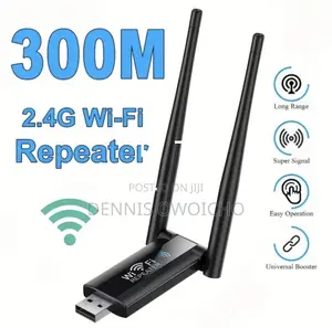 Wireless WiFi Extender/Repeater (300Mbps 2.4g-USB Powered)