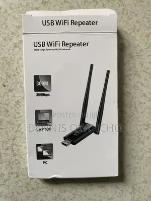 Wireless WiFi Extender/Repeater (300Mbps 2.4g-USB Powered)