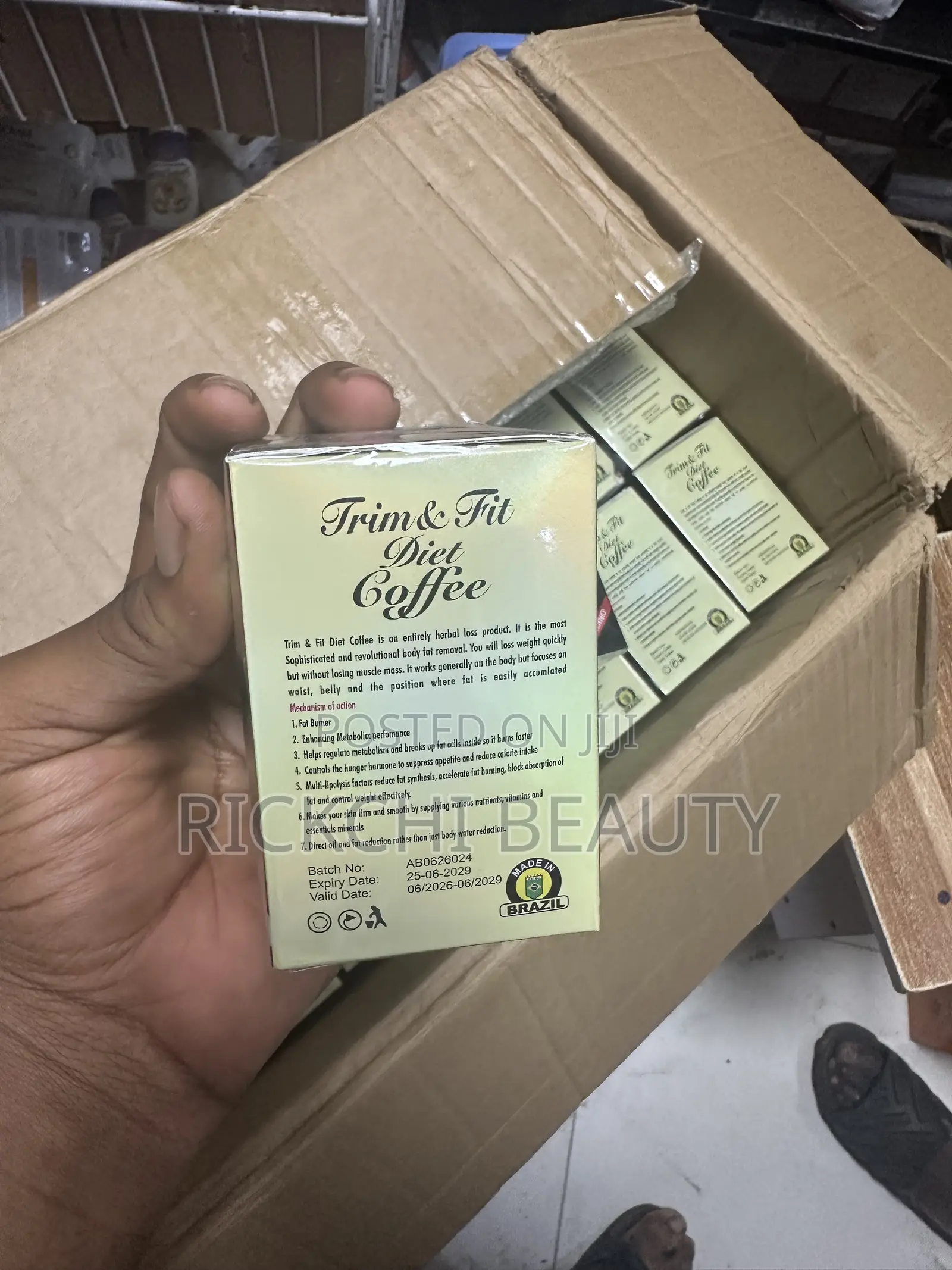 Trim and Fit Diet Coffe