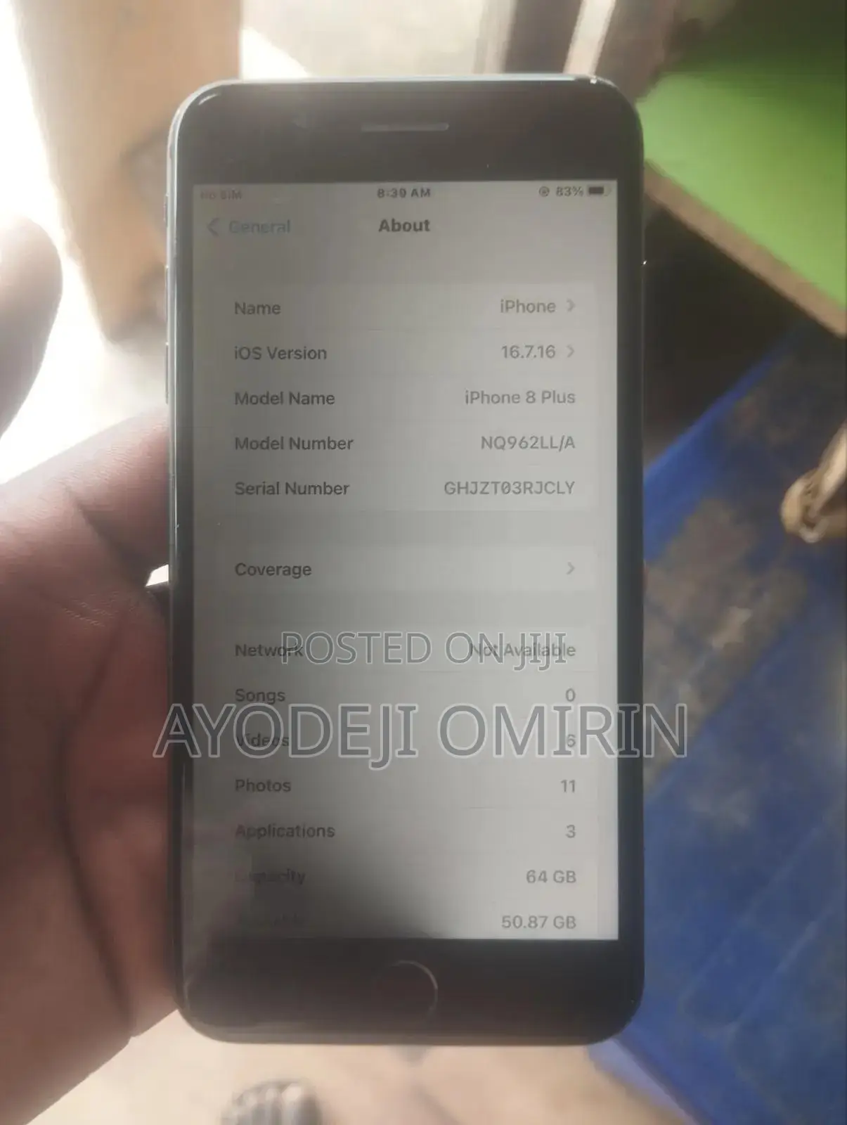 Apple iPhone 8 Plus 64 GB Black