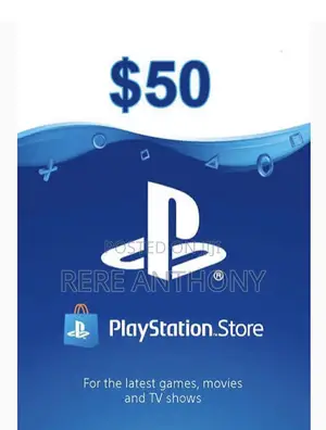 $50 PlayStation Network (PSN) Gift Card – US Region