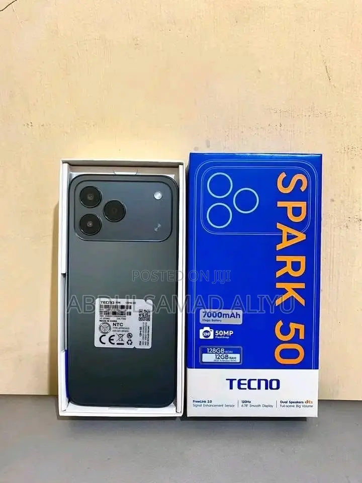 New Tecno Spark 50 128 GB