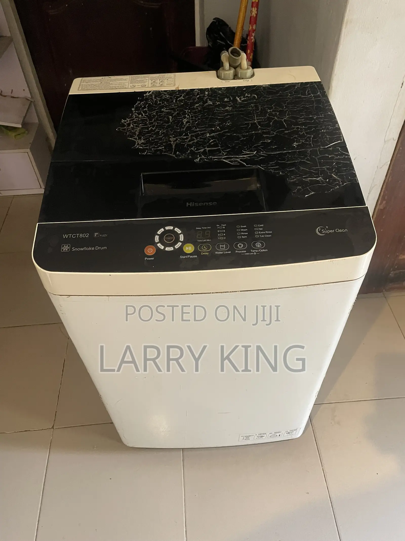 8kg Hisense Automatic Washing Machine