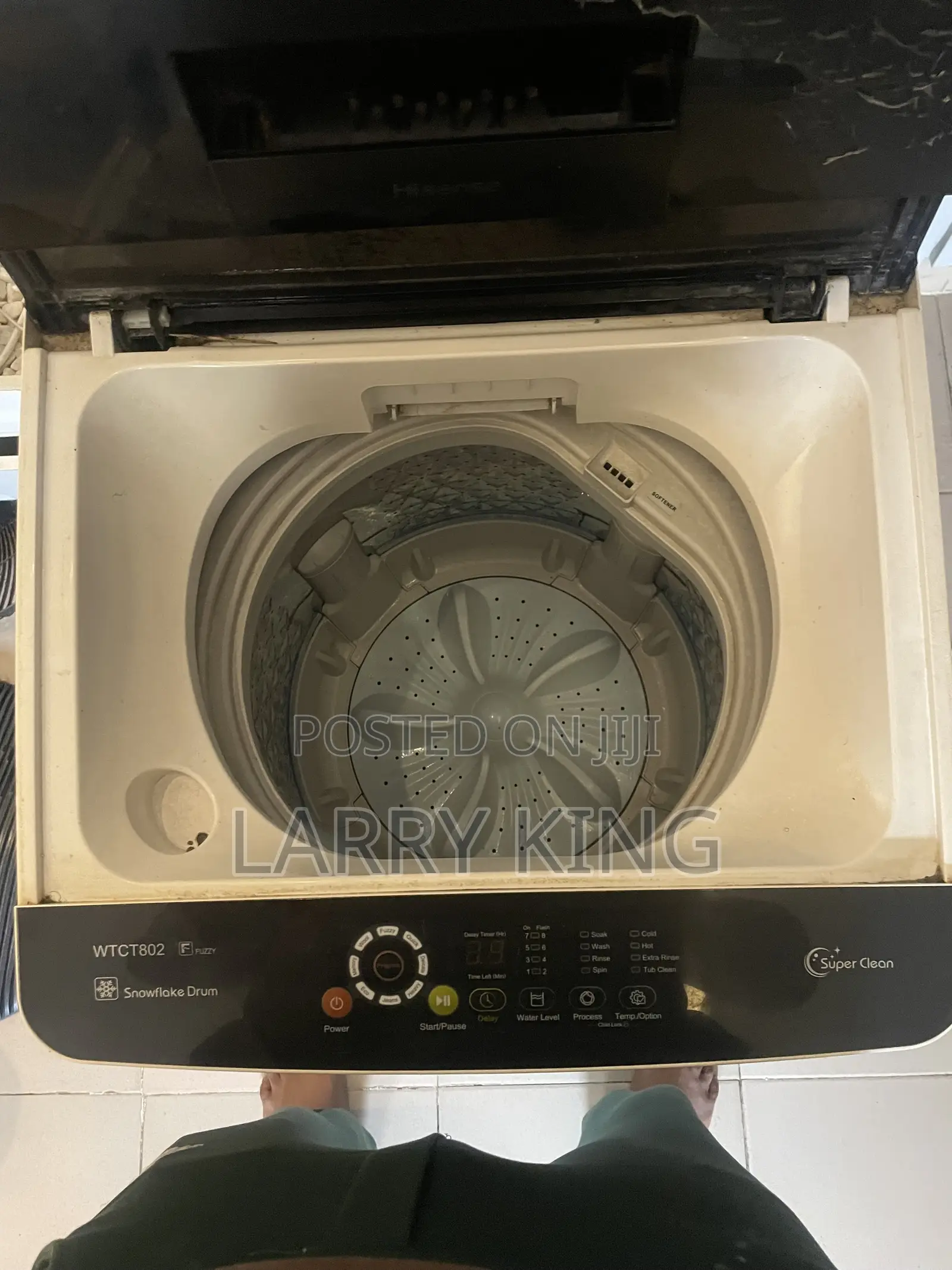 8kg Hisense Automatic Washing Machine
