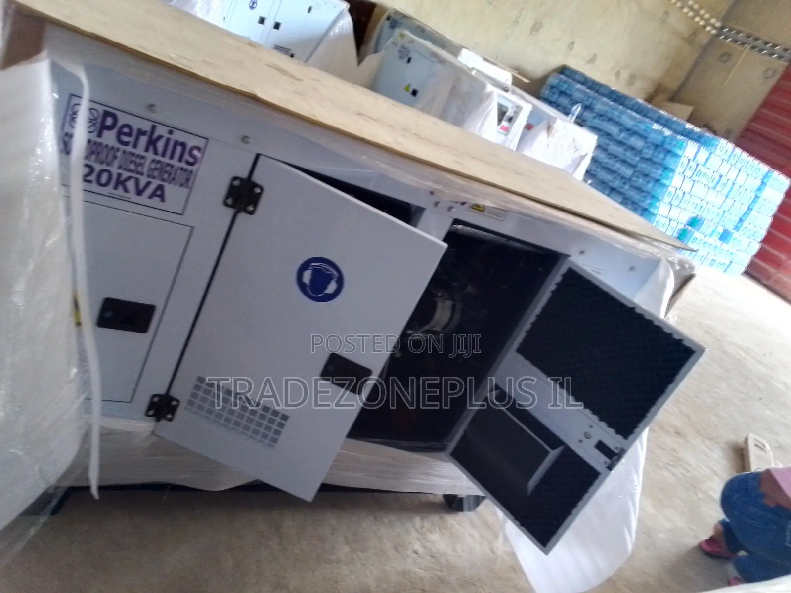 Get a Quiet Perkins 20KVA Generator for Your Office