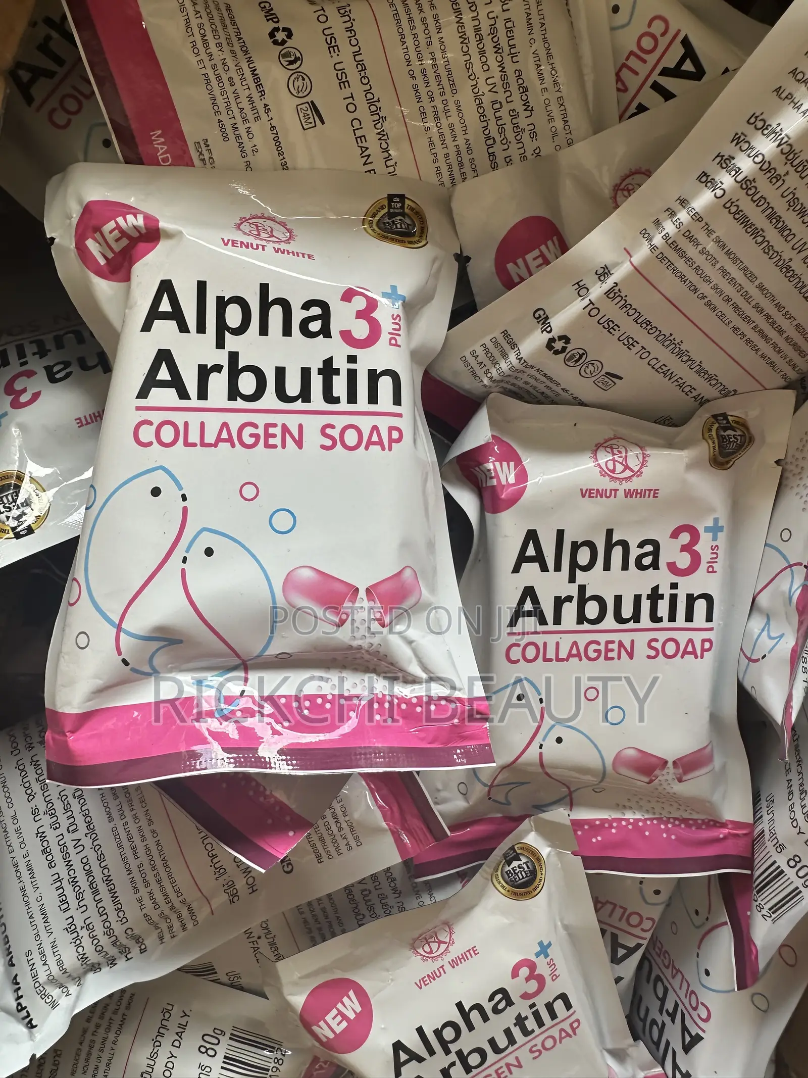 Alpha Arbutin Collagen Soap