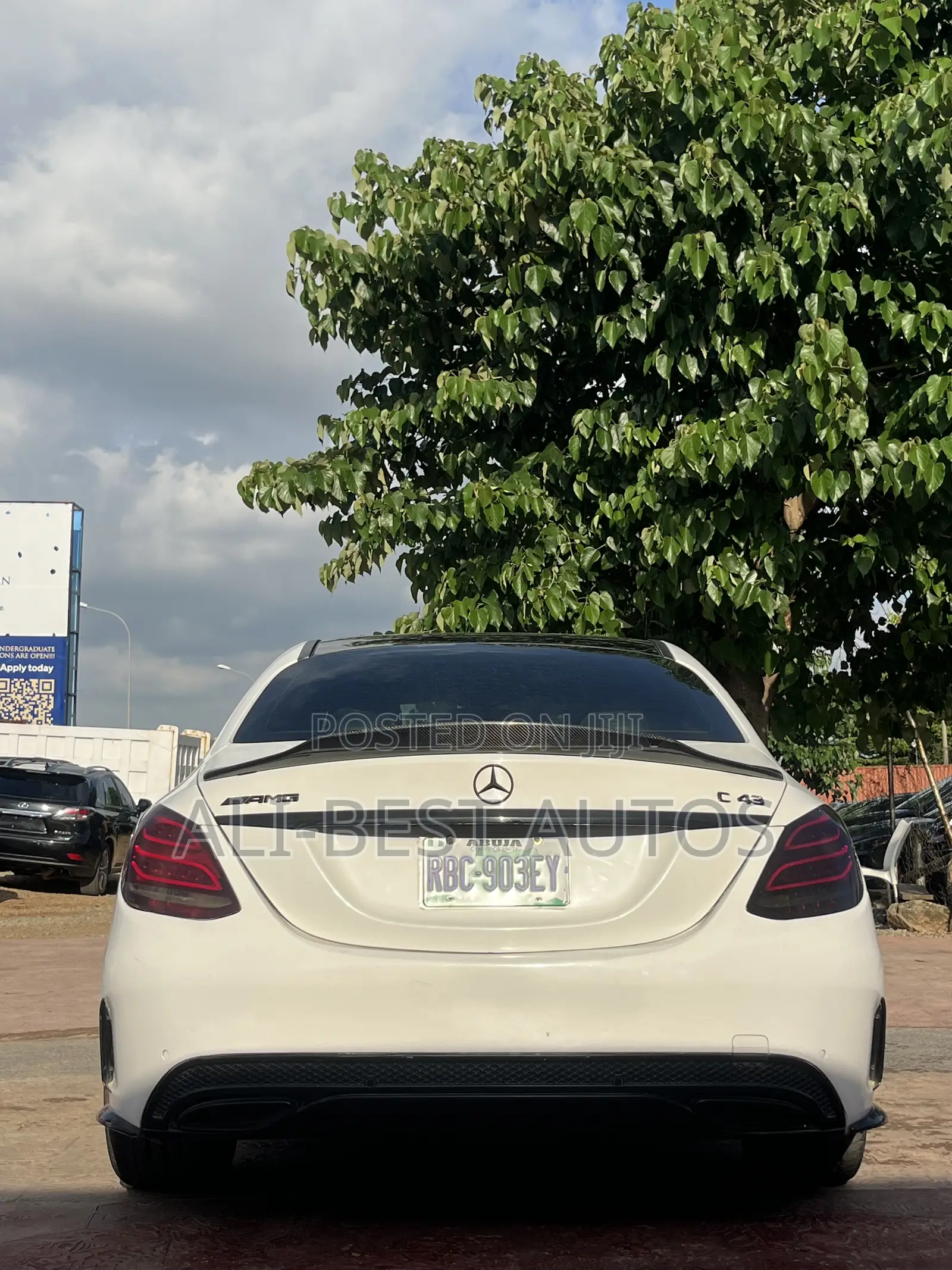 Mercedes-Benz C-Class 2015 White