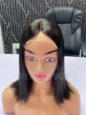 10 Inches Bone Straight; 100% Human Hair