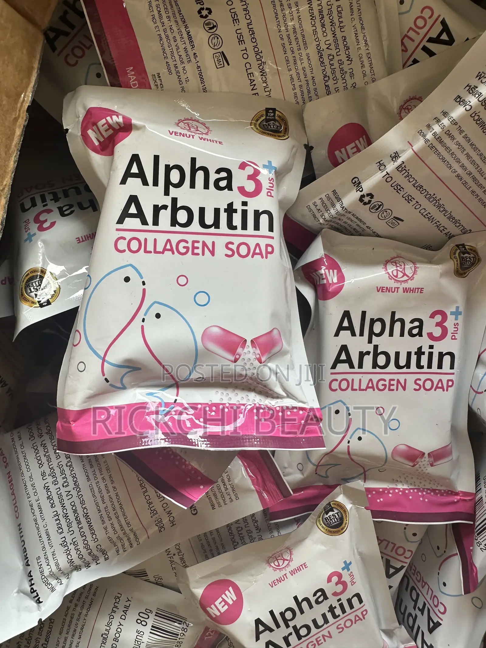 Alpha Arbutin Collagen Soap