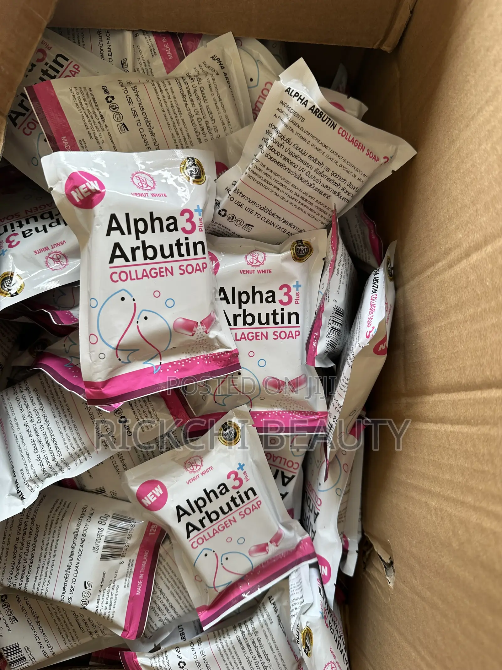 Alpha Arbutin Collagen Soap