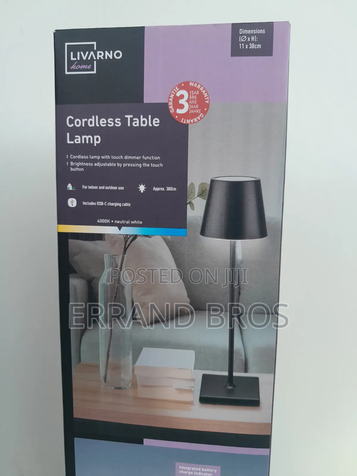 Rechargeable/Wireless Bedside Table Lamp