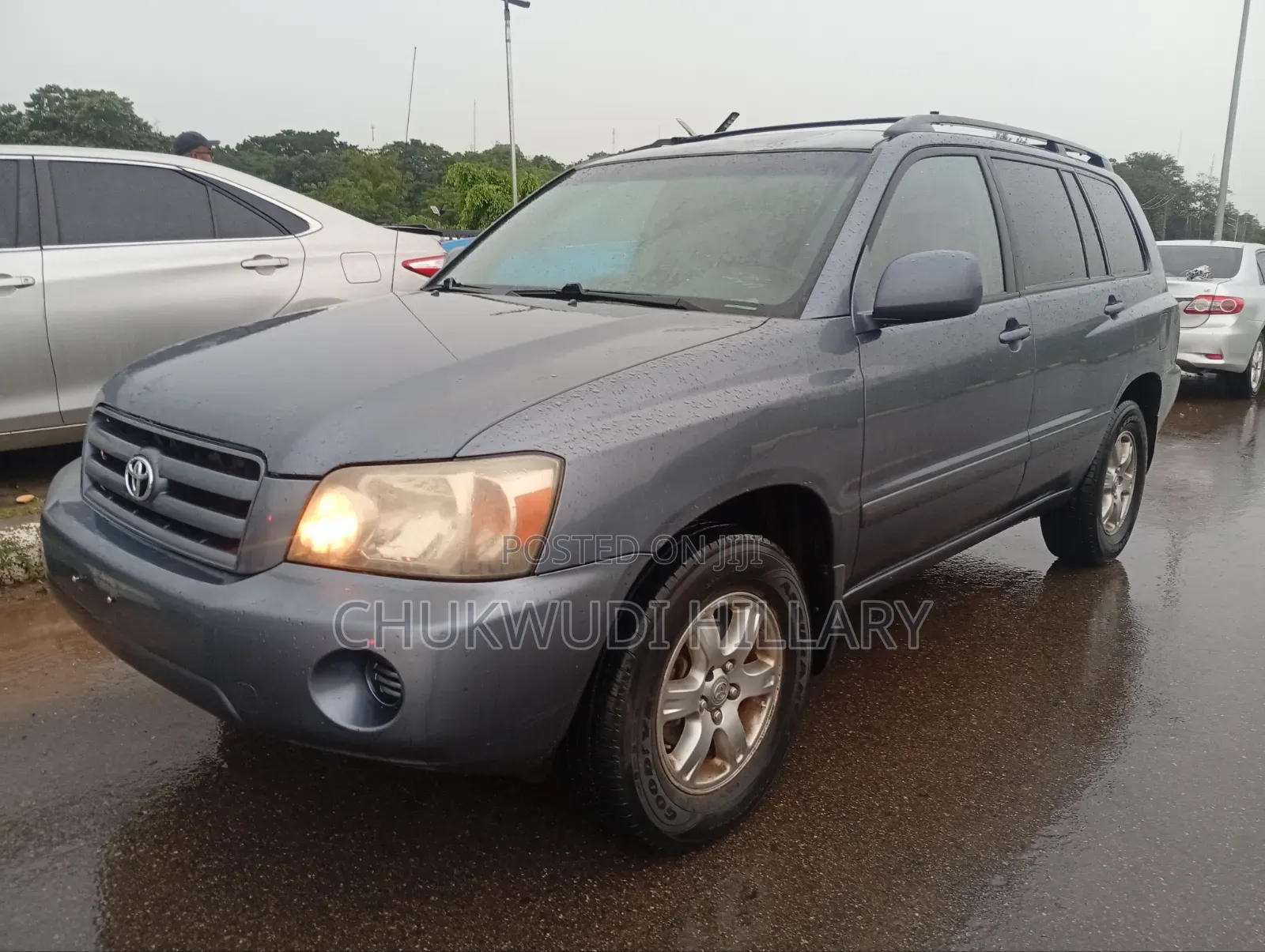 Toyota Highlander 2004 Blue