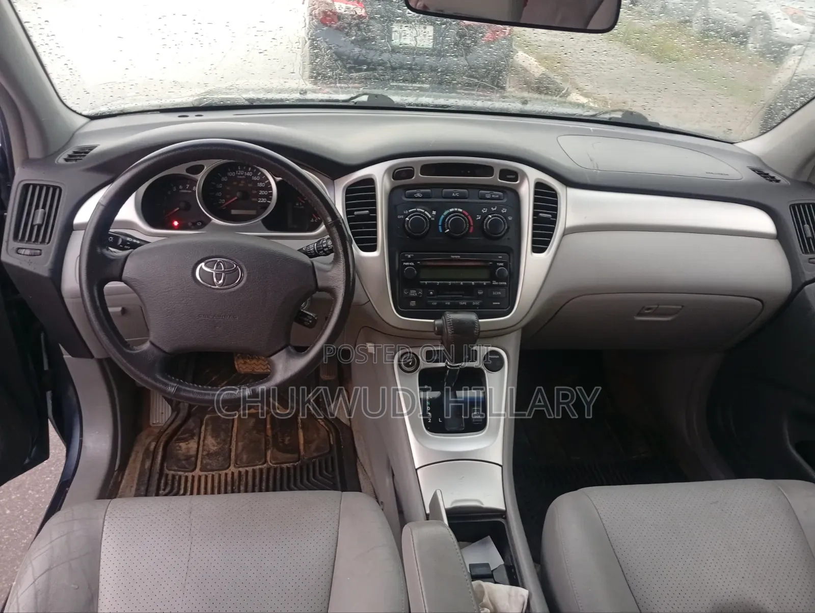 Toyota Highlander 2004 Blue