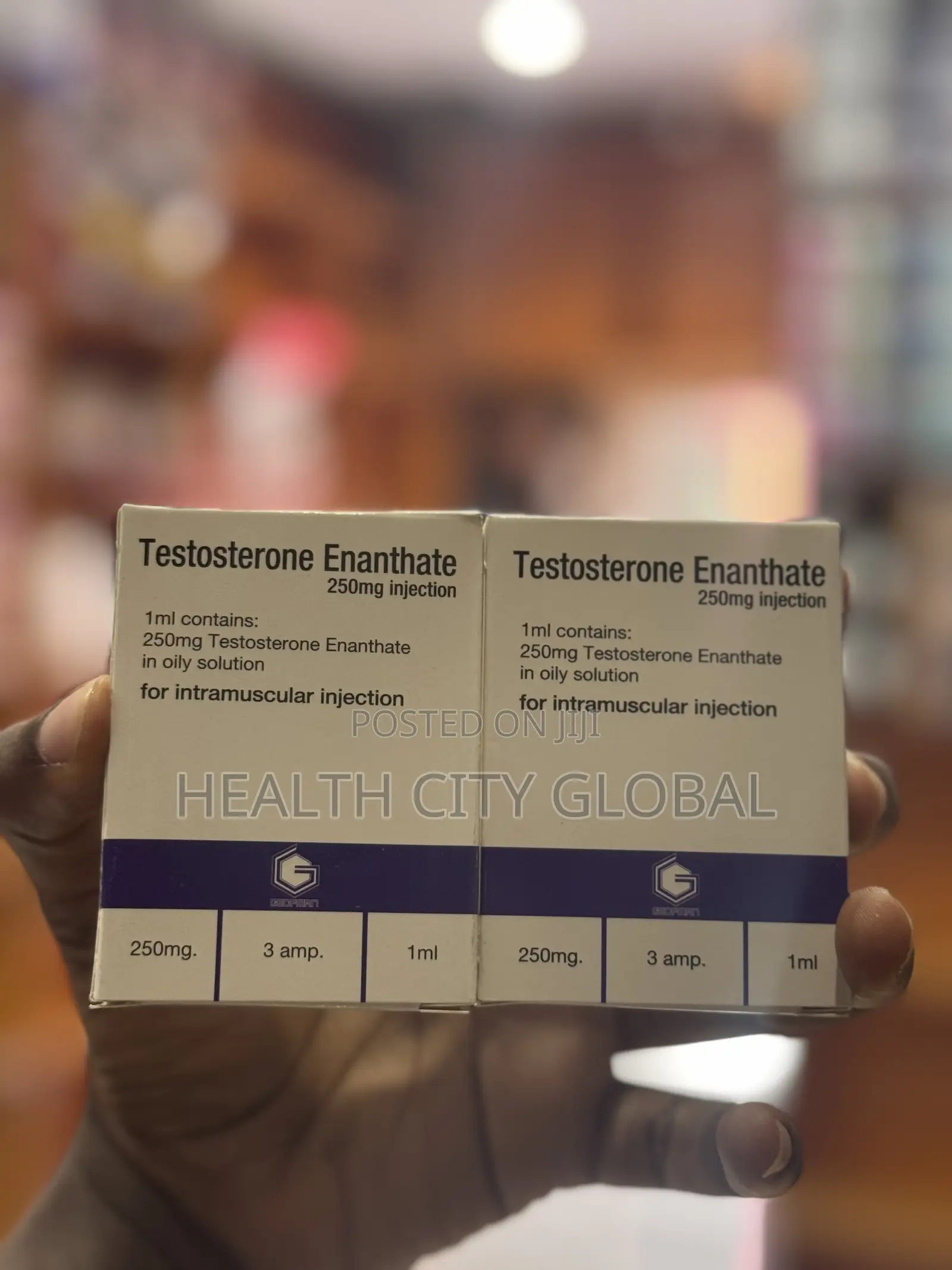 250mg Testosterone Enanthate Intramuscular Injection
