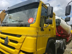 Howo 371 Bulk Cement Tanker 2016 Yellow