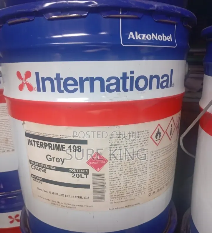 International Interprime 198 Grey 20L (Brand New)
