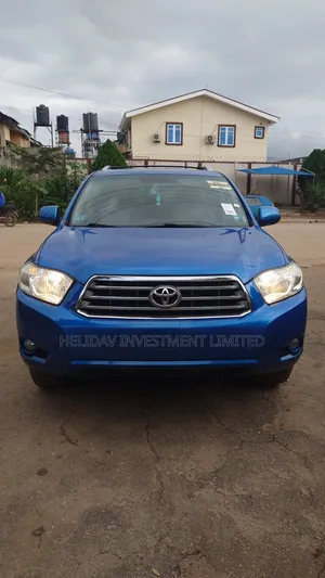 Toyota Highlander Limited 2008 Blue