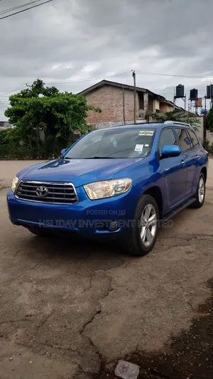 Toyota Highlander Limited 2008 Blue