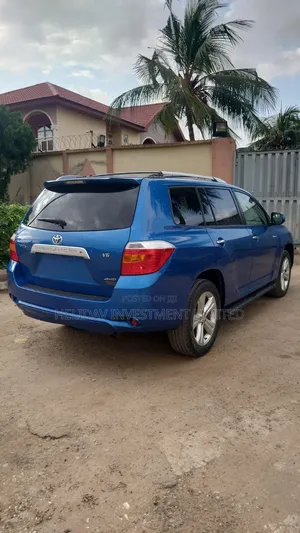 Toyota Highlander Limited 2008 Blue