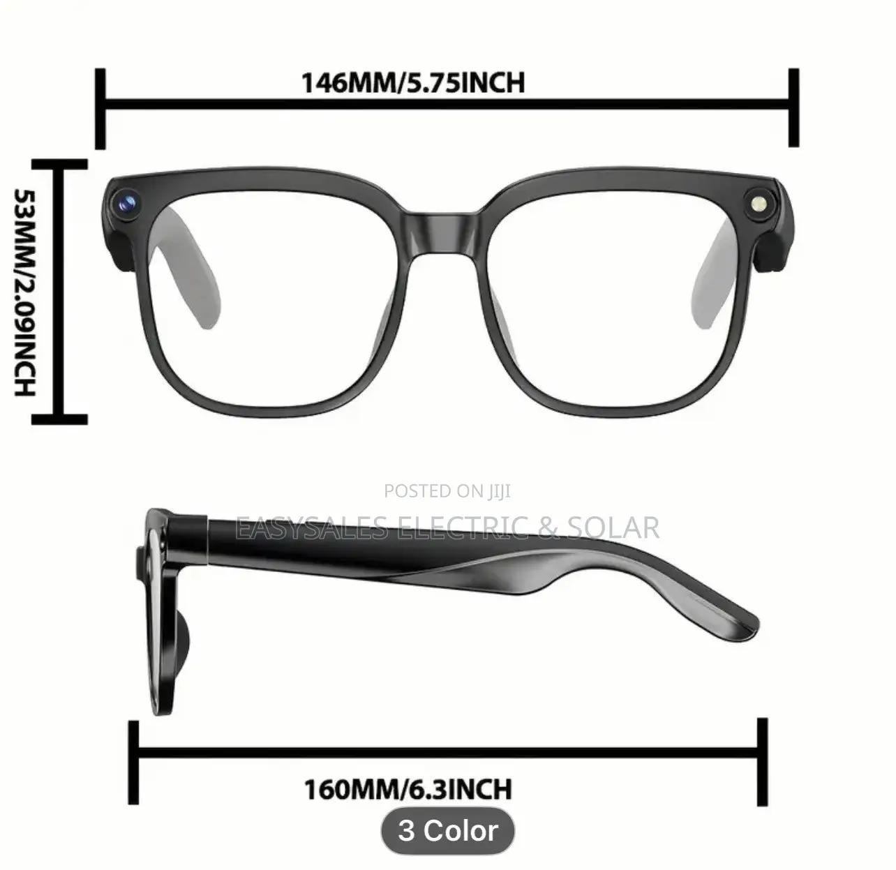 AI Smart Camera Glasses