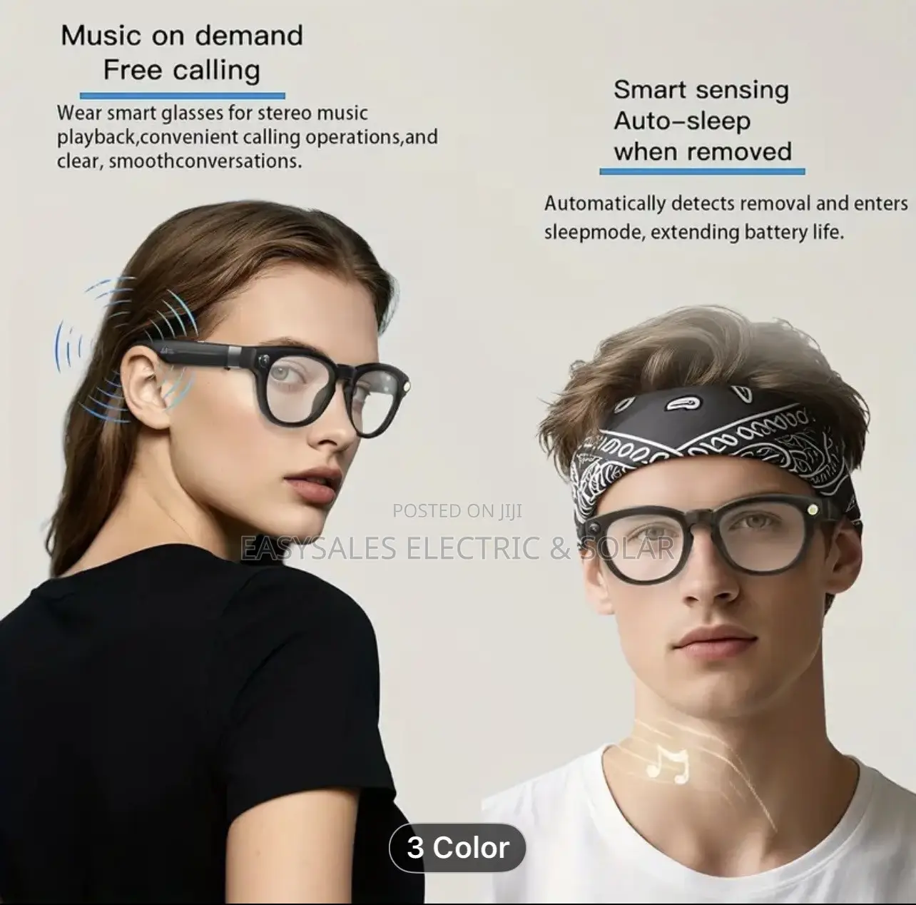 AI Smart Camera Glasses