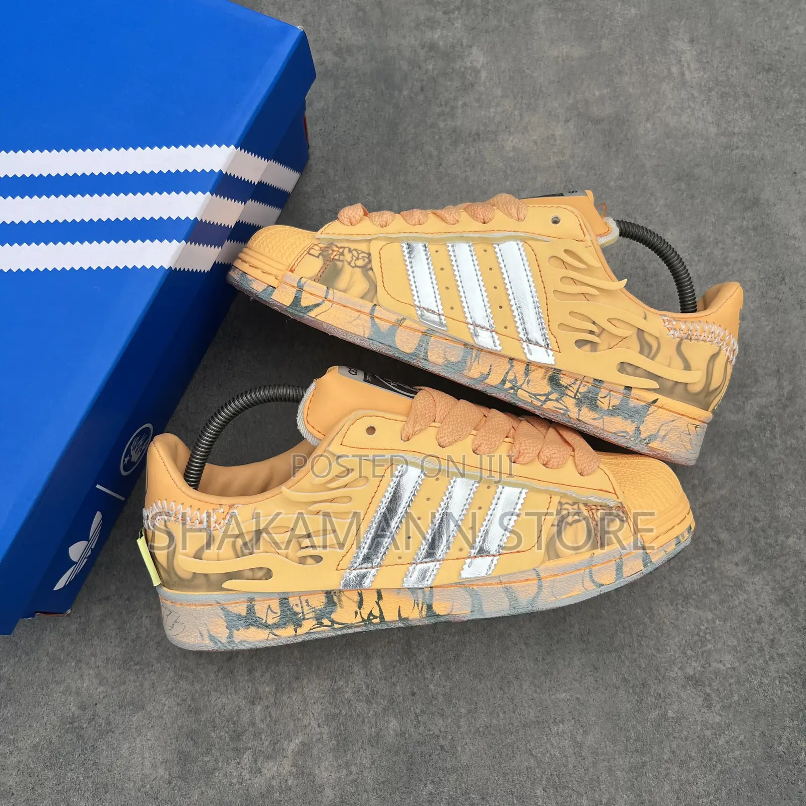Original Adidas Hellstar Hezy Orange