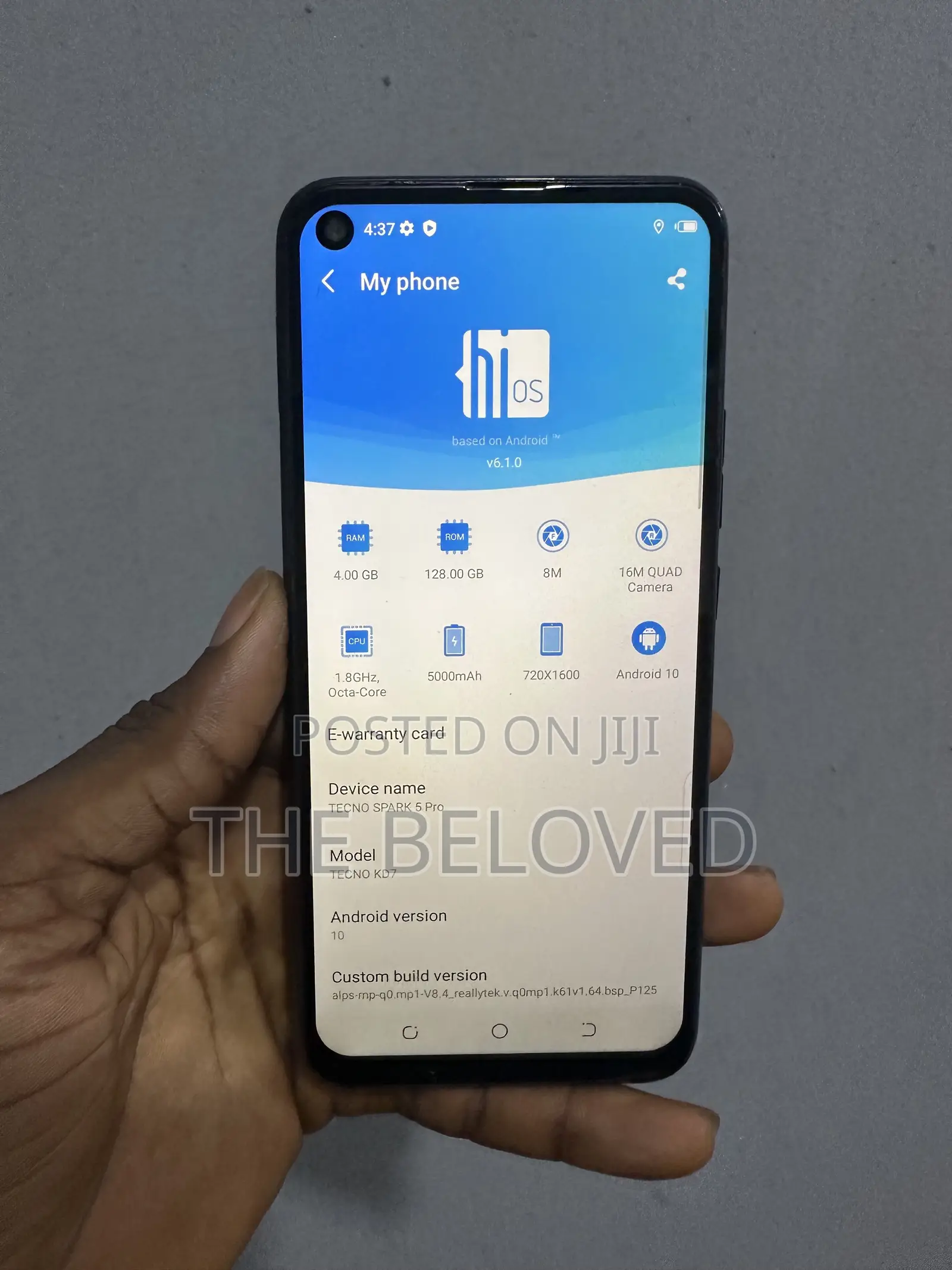 Tecno Spark 5 Pro 128 GB Blue