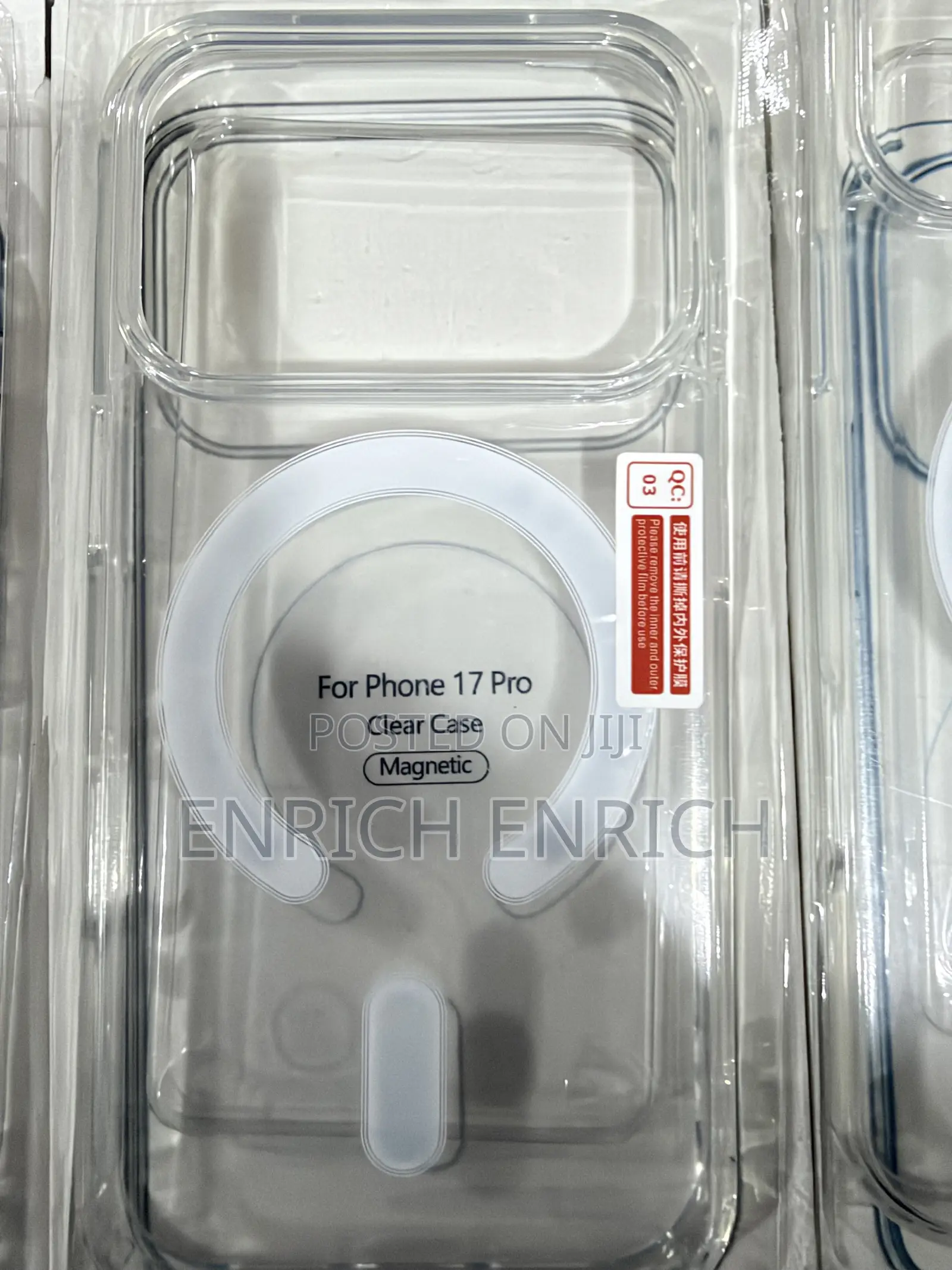 Original Transparent/Clear Magnetic iPhone Case