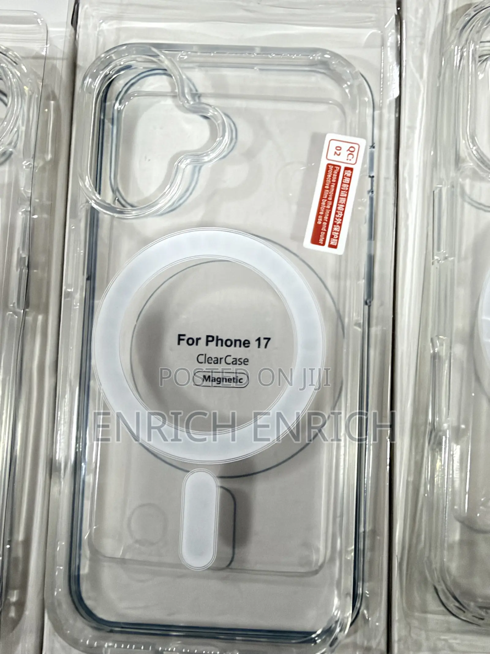 Original Transparent/Clear Magnetic iPhone Case