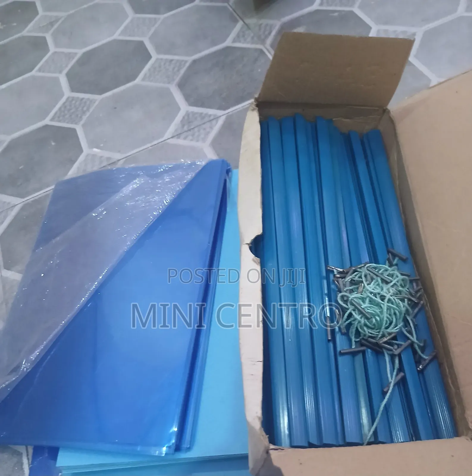 PVC Cover Front and Back With Blind + File Rope.