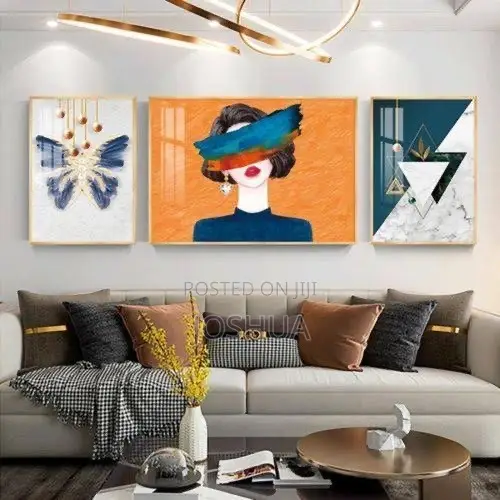 Generic Elegant 3 in 1 Wall Painting Frames