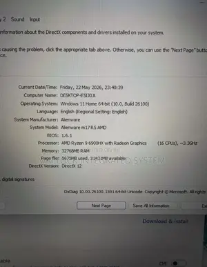 Laptop Dell 32GB AMD Ryzen 9 SSD 1T