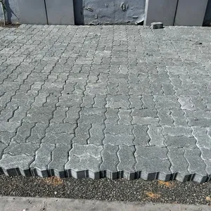 Quality Interlock Paving Stone Surface Installation